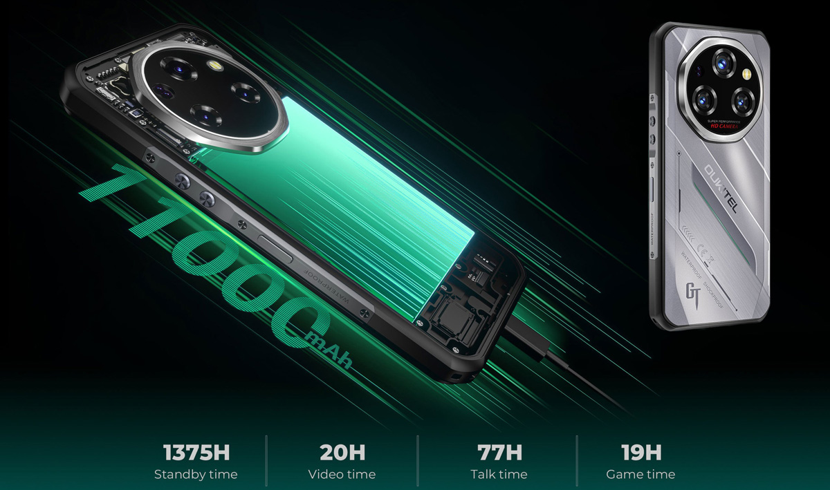 OUKITEL WP62 11000 mAh