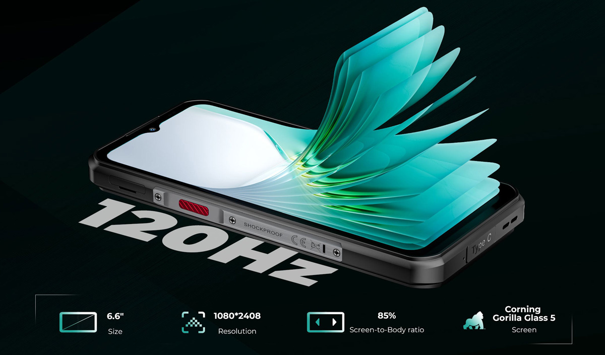 OUKITEL WP62 120Hz