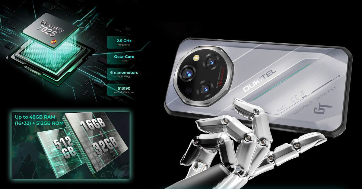 Память Oukitel-WP62