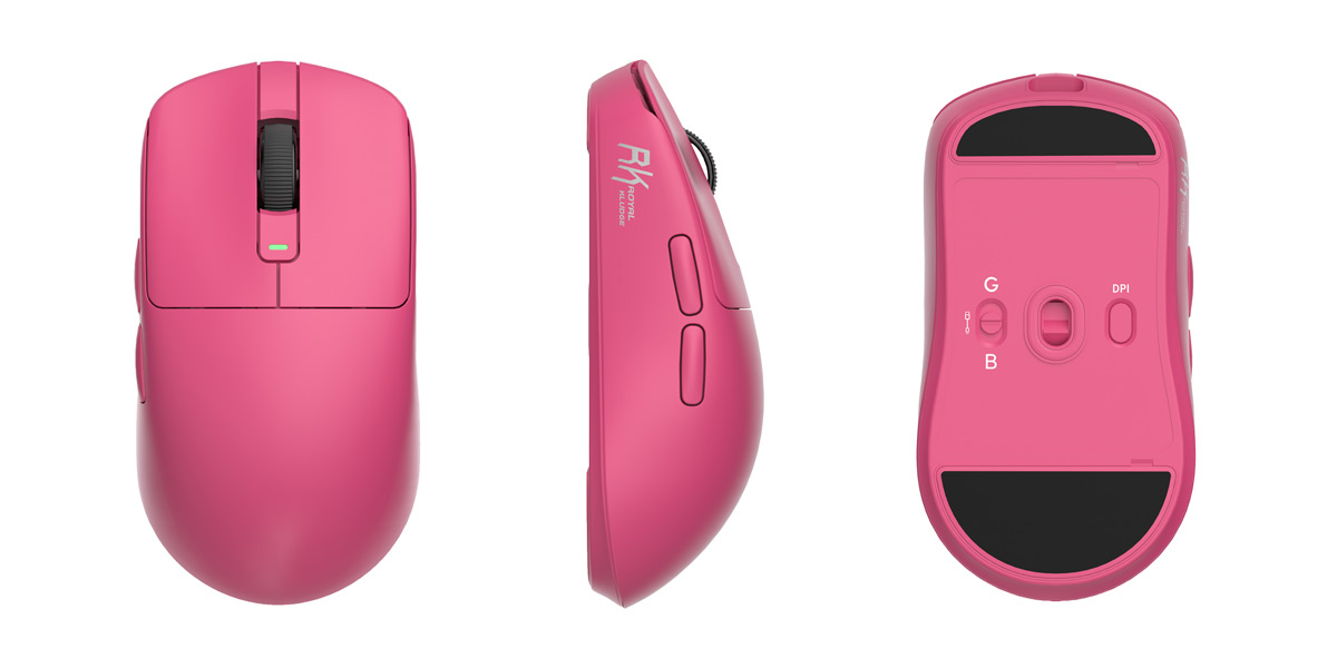 Игровые мыши Royal Kludge RK M3 (Berry Red)