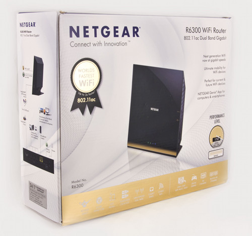 Упаковка роутер Netgear R6300 Упаковка роутера Netgear R6300
